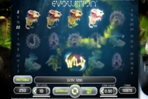 Evolution video slots could now be played at all Net Entertainment online