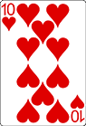 10 of Hearts