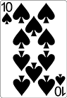 10 of Spades