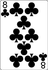 8 of Clubs