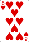 8 of Hearts