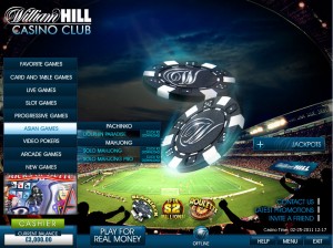 William Hill internet casino's revenue surges.