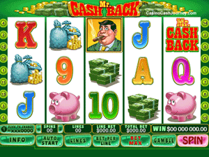 Playtech Releases new video slot called Mr Cashback