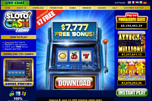 Slot Games at Sloto'Cash