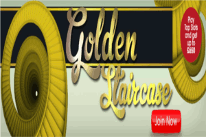 Golden staircase promotion at Virgin Casino