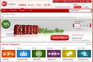 Huge bonus offered at Virgin Casino