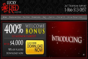 Lucky red internet casino promotions