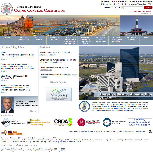 New Jersey Casino Control Commission