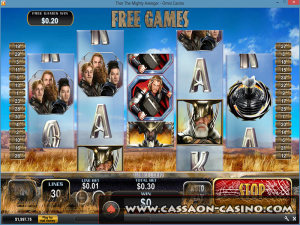 Thor the Mighty Avenger Slots Machine