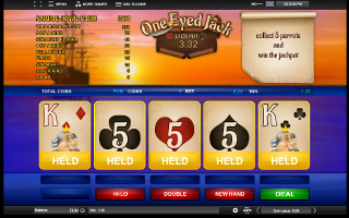 One-eyed Jack Video Poker