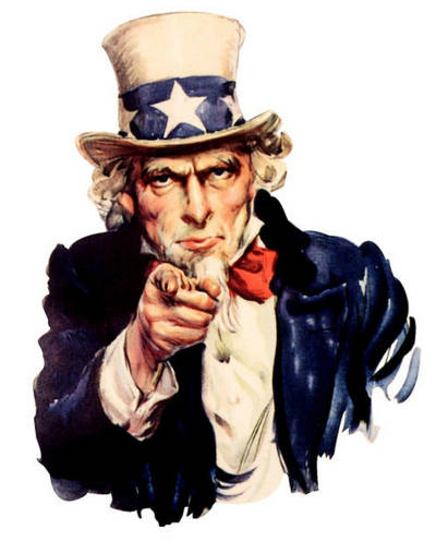 Uncle Sam, government regulation in the online gambling industry.