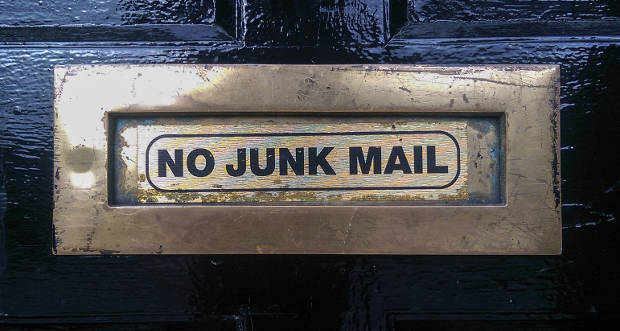 Junk mail or spam is common when owning a website.